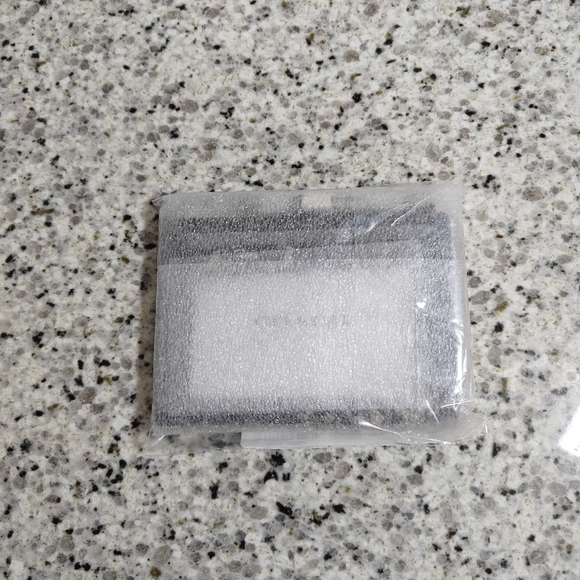 Coach Mini Skinny Id Case With Butterfly Print (Black) - Picture 3 of 4